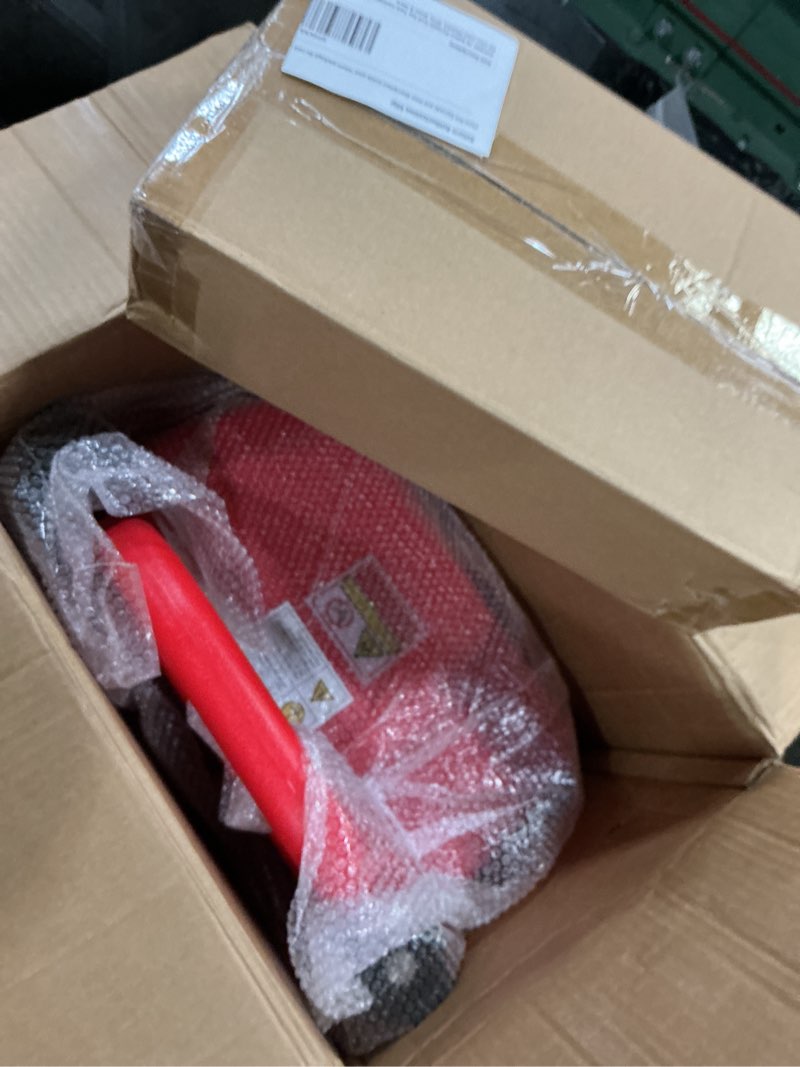 Condition photo showing New/Like New for TOPWAY 16 Gallon Portable Fuel Gas Tank Container Caddy with 12V DC Electric Gasoline Diesel Fuel Self-priming Transfer Pump for Cars, Lawn Mowers, ATVs, Boats & More