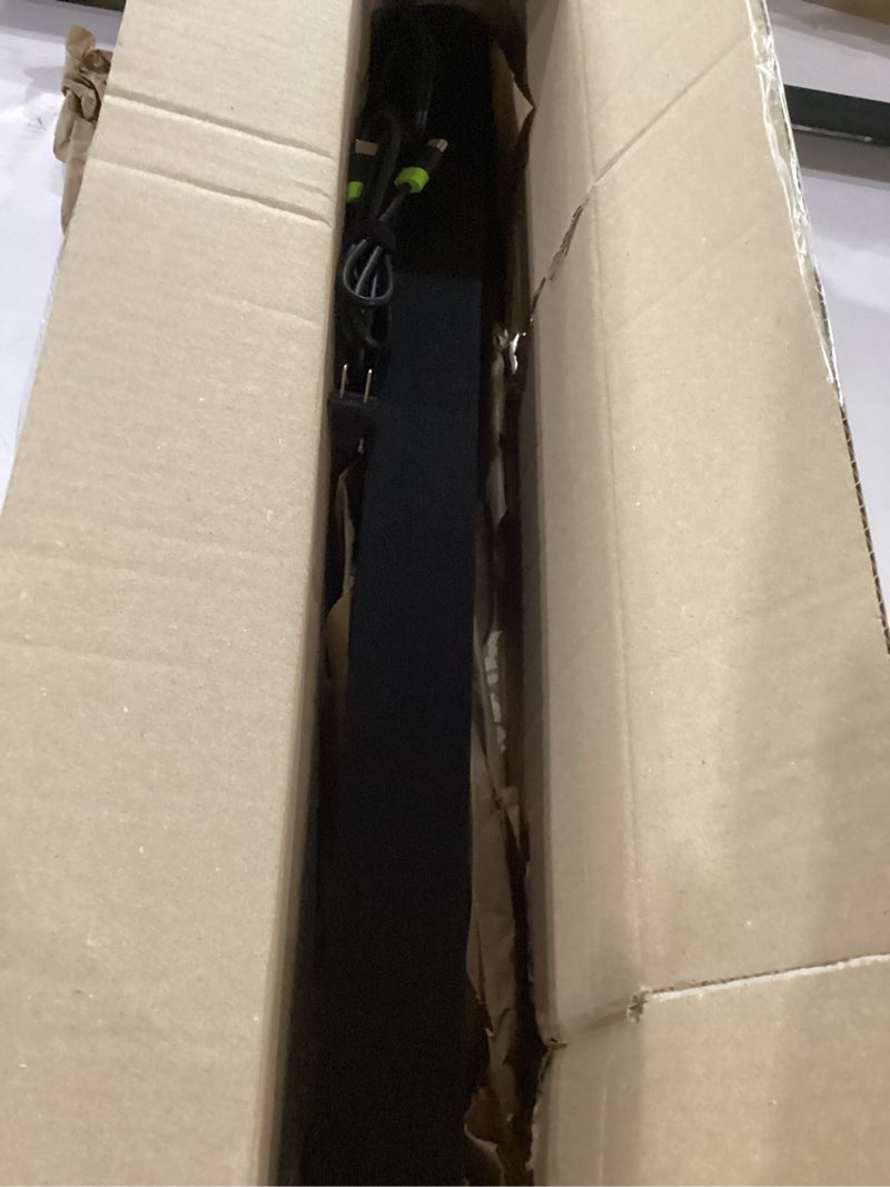 Condition photo showing As Is for not tested ***vizio 2.0 soundbar w/dolby atmos & dts:x, bluetooth speaker, quickfit™ compatible – sv200m-08 (new, 2024 model)