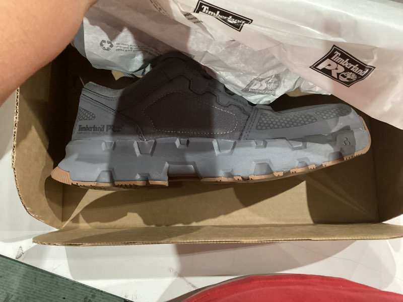 Condition photo showing Good Condition for timberland pro men's powertrain ev composite safety toe static dissipative industrial athletic work shoe 11.5 medium grey v1