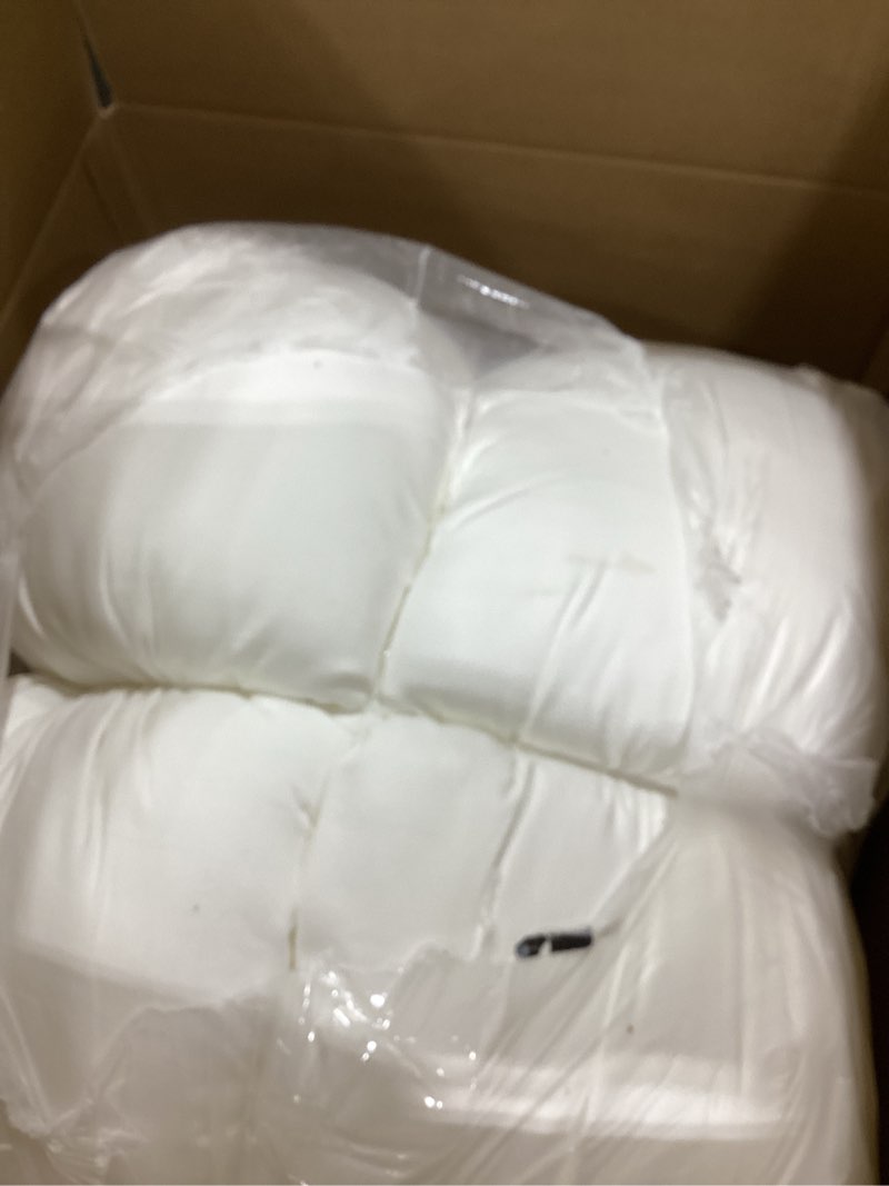 Condition photo showing As Is for NTBAY Egyptian Cotton Body Pillowcase - 500 Thread Count Cotton Body Pillow Cover - Soft and Breathable Envelope Closure Body Pillowcase for Adults, 20x54 Inches, White White Body (20 x 54 Inches)