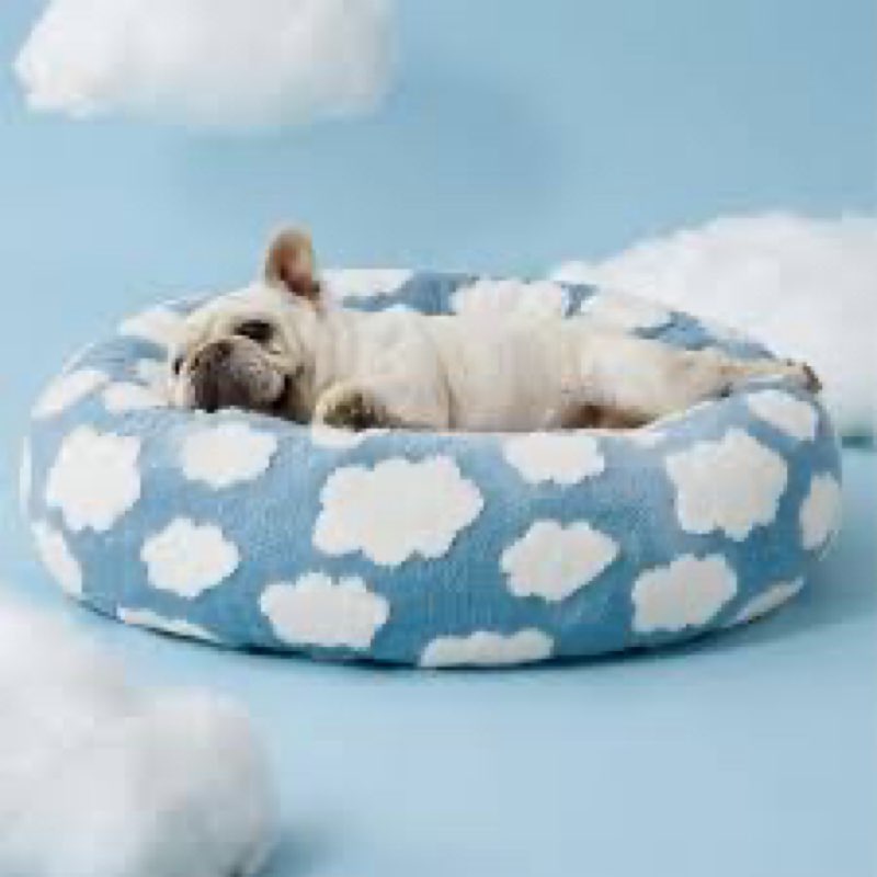le sure shown on tv donut dog bed medium size dog - round cat beds indoor as bed gift for calming wi
