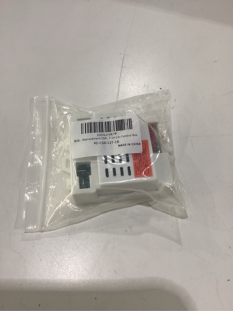 Condition photo showing New/Like New for replacement csr-12t-1b=csr-12t-1a 12v children's powered electric vehicles control box motherboard receiver for ride on toys car compatible with power wheels best choice products jeep