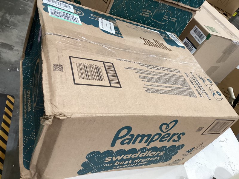 Condition photo showing New/Like New for pampers swaddlers diapers size 4  150 count (select for more options)