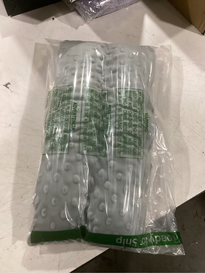 Condition photo showing Good Condition for hysterectomy seatbelt pillow post abdominal surgery myomectomy pillows with pocket for ice/hot packs breast reduction belly incision tummy tuck c-section recovery patients gifts minky dot light gray