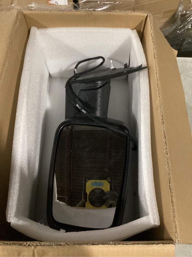 Condition photo showing Good Condition for dasbecan passenger side mirror compatible with 2014-2018 ram 1500,2019-2022 ram 1500 classic right mirror with heated manual folding power glass replaces 68147862aq ch1321354 r-5pins