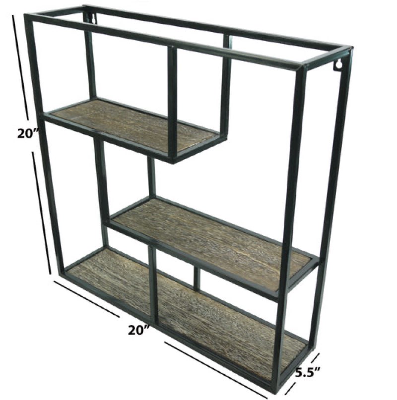  nature 4 tierfloating shelves wall mount shelf farhouse shelf for wall decor accent wall shelf display 