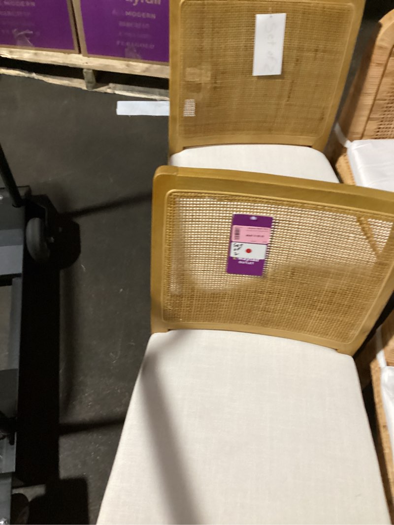 Orville dining chair frame color white
