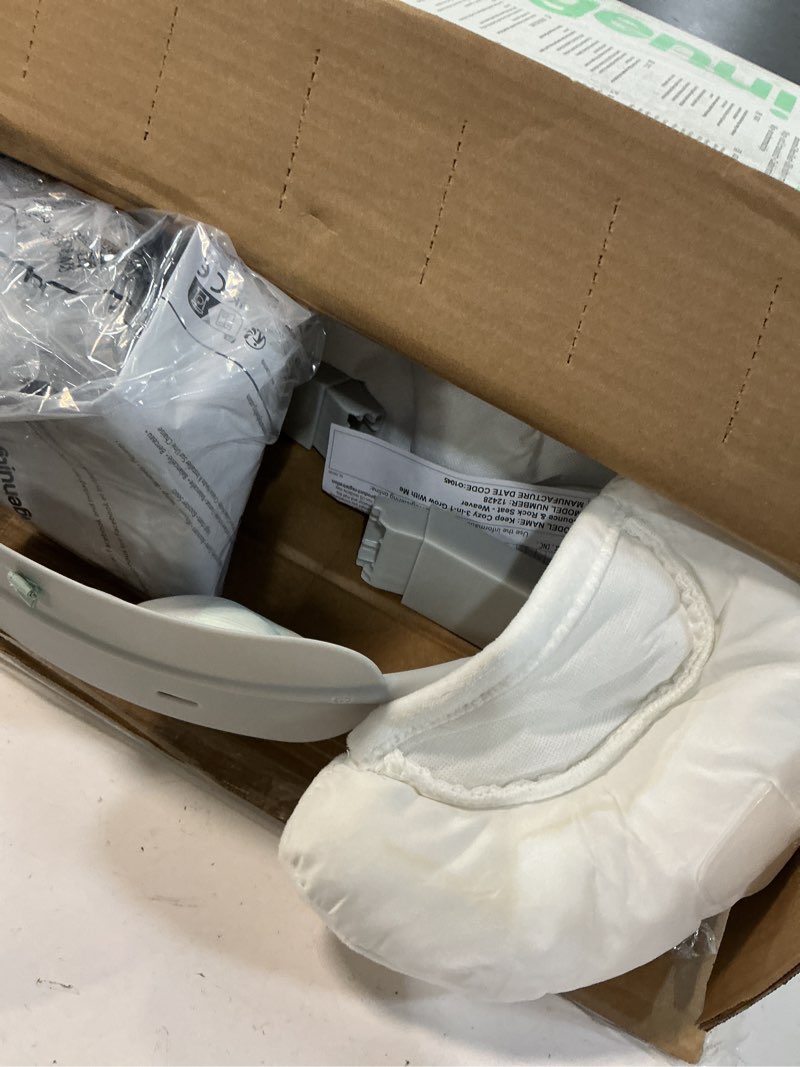 Condition photo showing As Is for Ingenuity Keep Cozy 3-in-1 Grow with Me Vibrating Baby Bouncer, Seat & Infant to Toddler Rocker, Vibrations & -Toy Bar, 0-30 Months Up to 40 lbs (Weaver)
