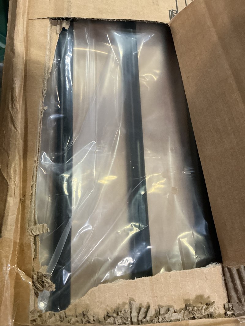 Condition photo showing New/Like New for Malier Quick and Easy Setup & Removal Metal Baby Gate for Babies and Pets, 30'' Tall Pressure Mounted Dog Gate for Stairs, 29.5"- 45" Wide Safety Expandable Indoor Dog Gates for Doorway (Black, 30''H) Black 30''H × 29.5''- 45''W