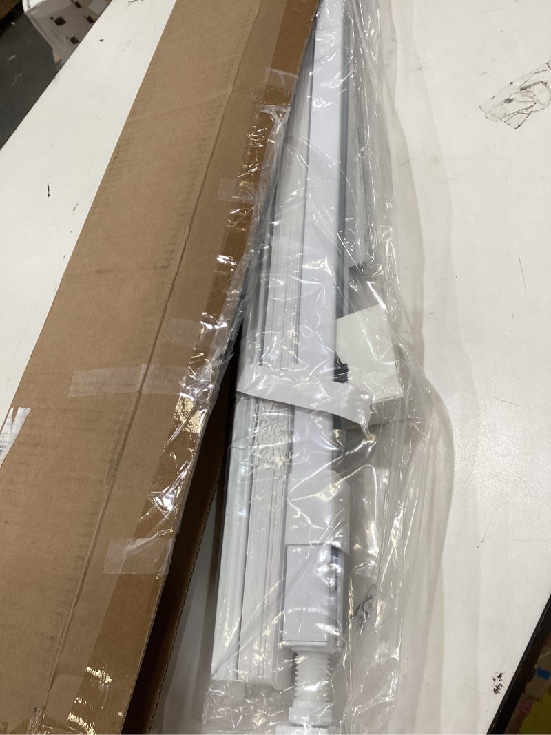 Condition photo showing As Is for lazblinds no tools no drill 1" vinyl mini blinds, cordless blinds for windows, light filtering horizontal window blinds & shades, 43" w x 48" h, white cordless-white 43" w x 48" h