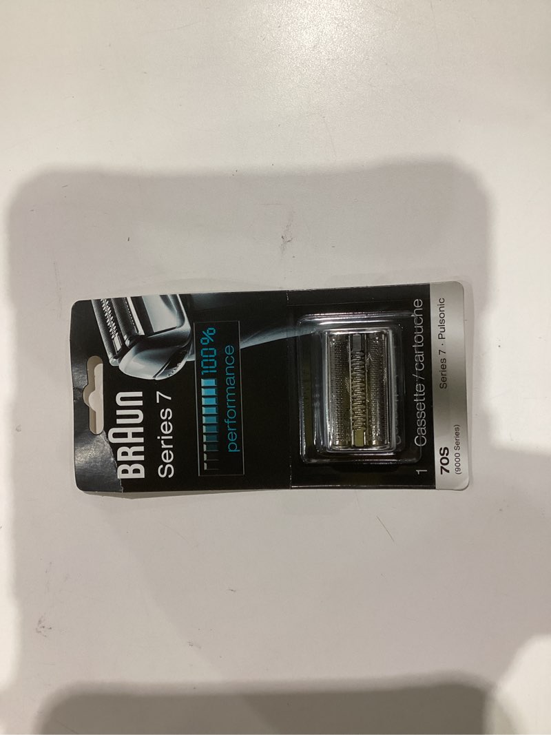 Condition photo showing New/Like New for Upgraded 70S Silver Series 7 Electric Shaver Replacement Heads w/Sealed Packaging for Br-aun Pulsonic Series 7:9595,9795,9785,9581,9585,9591,9791,750CC