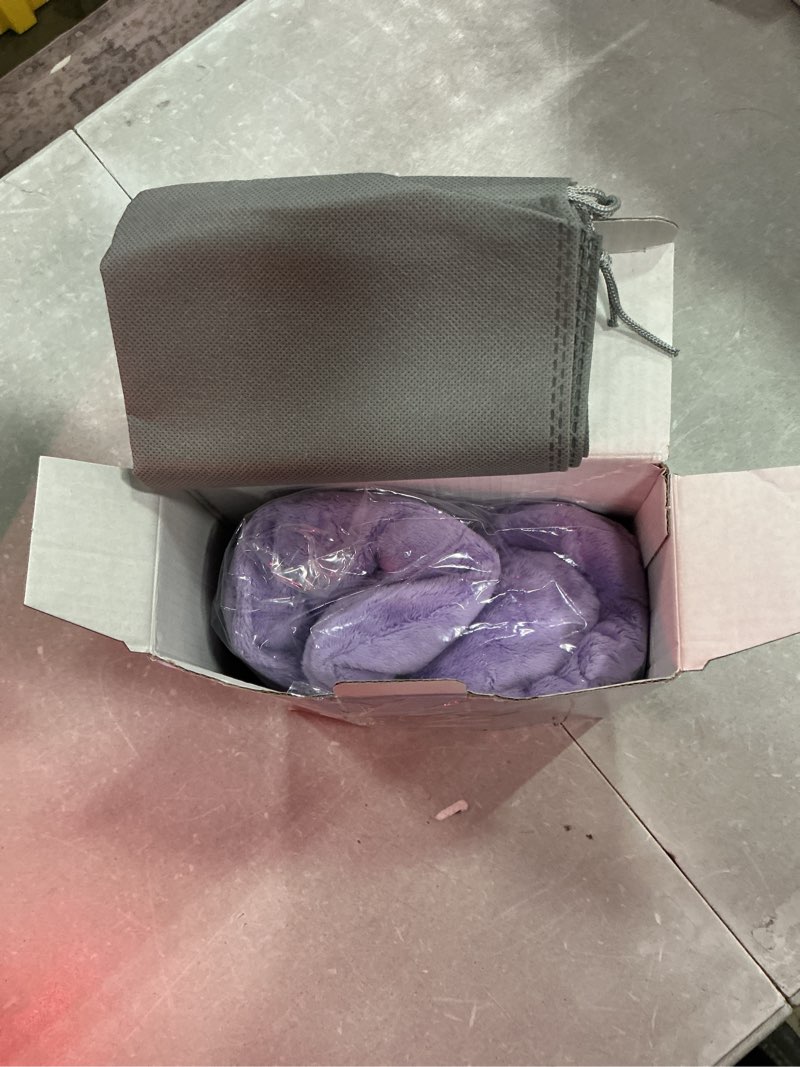 Condition photo showing New/Like New for microwavable heated neck wrap warmer and shoulder heating pad microwave, weighted microwave heating pad for neck and shoulders hot and cold compress style 1 - purple