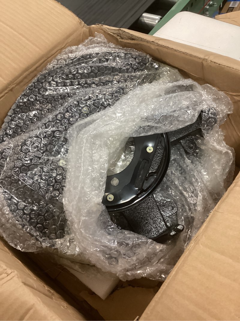 Condition photo showing Good Condition for a-premium rear driver and passenger side brake dust shield plate compatible with dodge caravan grand caravan chrysler town & country voyager, 2-pc set rear left and right