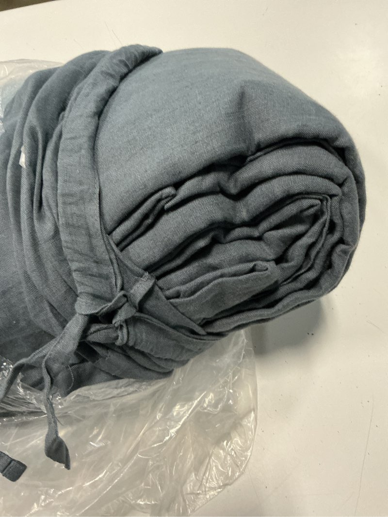 Condition photo showing Good Condition for european linen deluxe bedding bundle, king, nightfall
