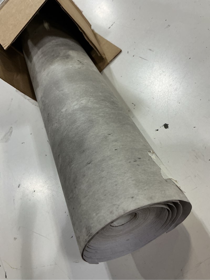 Condition photo showing Good Condition for beige concrete wallpaper 23.6in x 720in, cement contact paper 3d matte textured, concrete wall paper pull and stick self-adhesive & removable for walls bathroom garage living room 23.6" x 720" beige
