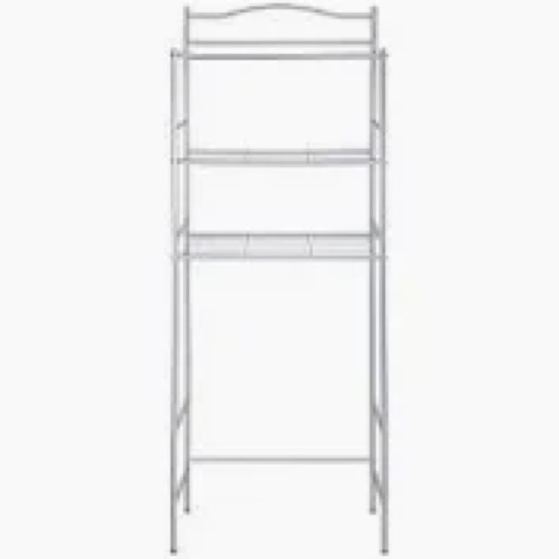 Over The Toilet Storage Shelf, Multipurpose Toilet Storage Rack, 3-Tier Shelf Bathroom Space Saver I