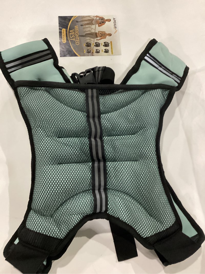 Condition photo showing New/Like New for APEXUP 25lbs Weighted Vest Men Women, Weight Vest for Women Workout Equipment for Strength Training 