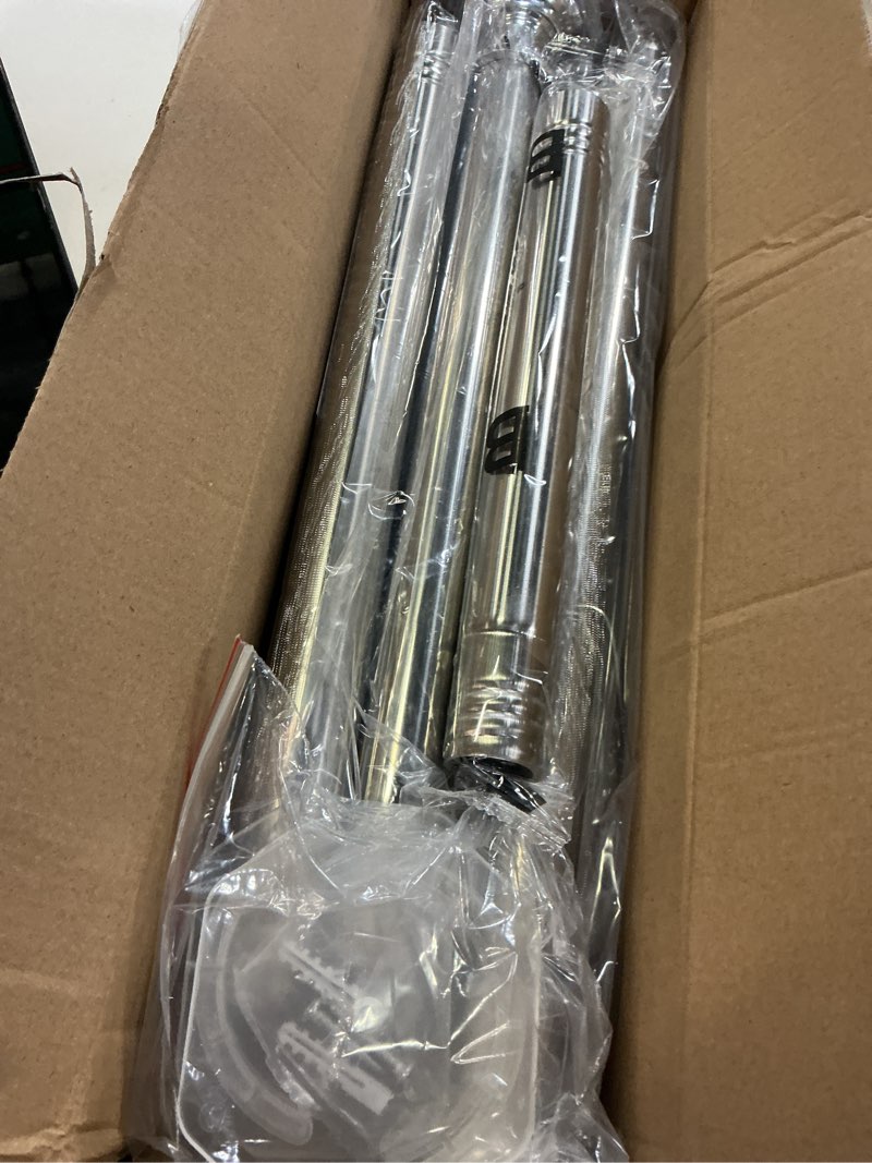 Condition photo showing New/Like New for silver long curtain rodtension shower curtain rods 30 to100 inch adjustable spring heavy duty rods for bathroom windows outdoor no drill no slip stainless steel silver 30-100“