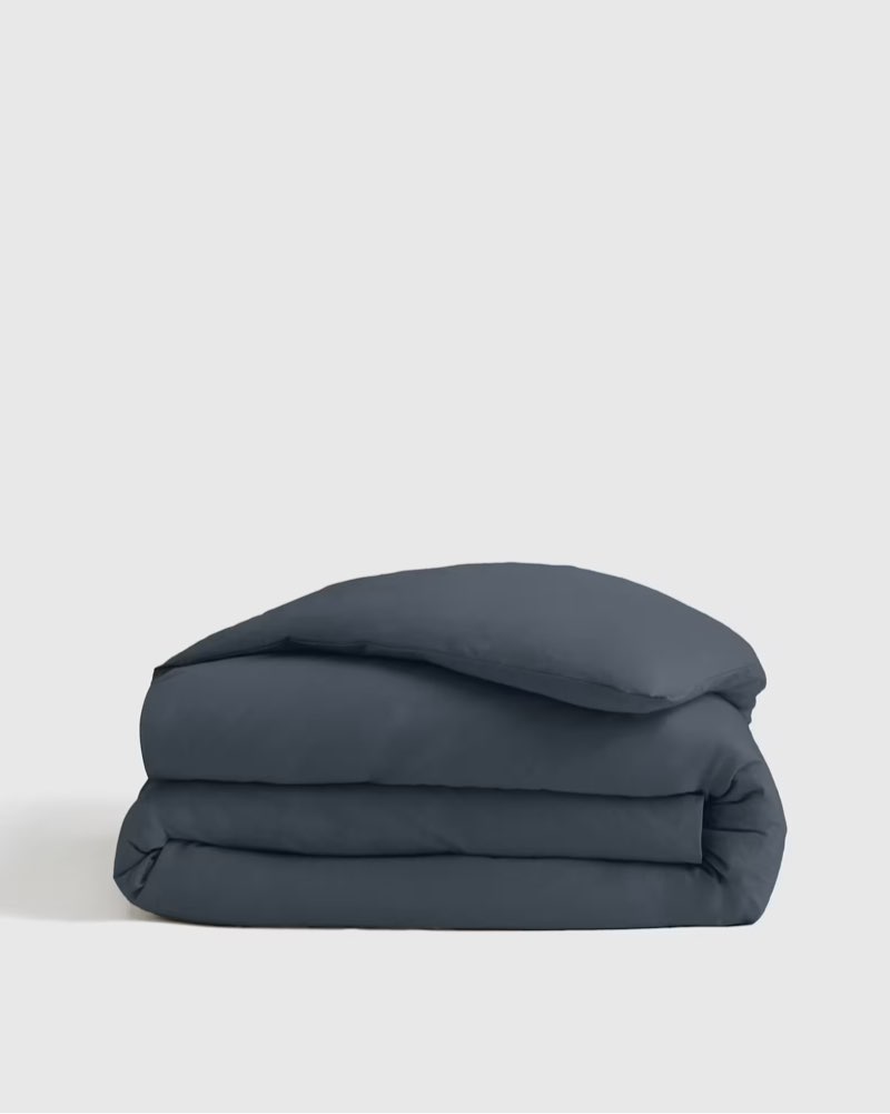 organic brushed cotton duvet cover, full/queen 
