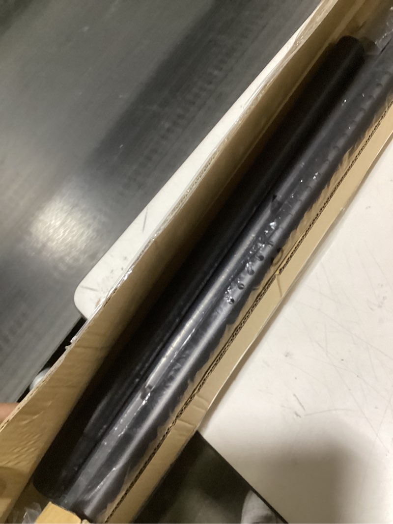 tension curtain rod by ezfurni, 82 to 123 inch adjustable, no drill curtain rods for windows, heavy 