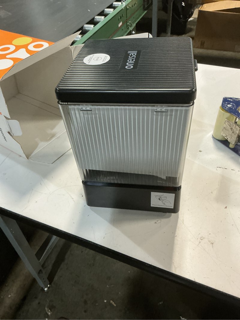 Condition photo showing Good Condition for oneisall automatic cat feeder for 2 cats, 20 cups/5l automatic cat food dispenser for small pets indoor, timed cat feeder for dry food black standard