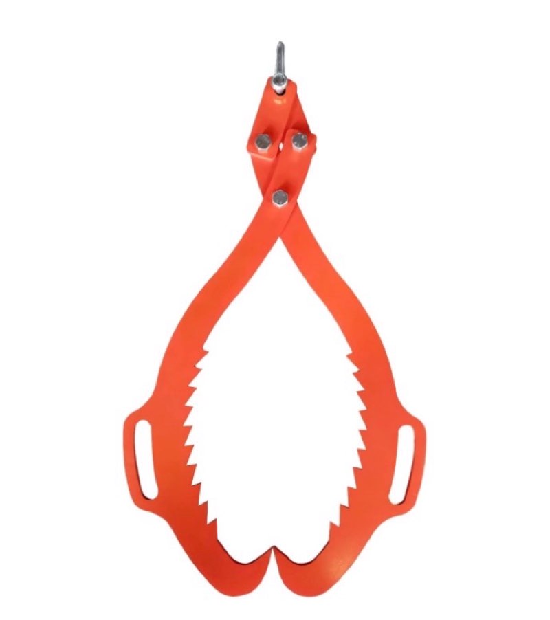 Claw Hook,Log Lifting Tongs? Heavy Duty Grapple Timber Claw,Lumber Skidding,Log Lifting (25")