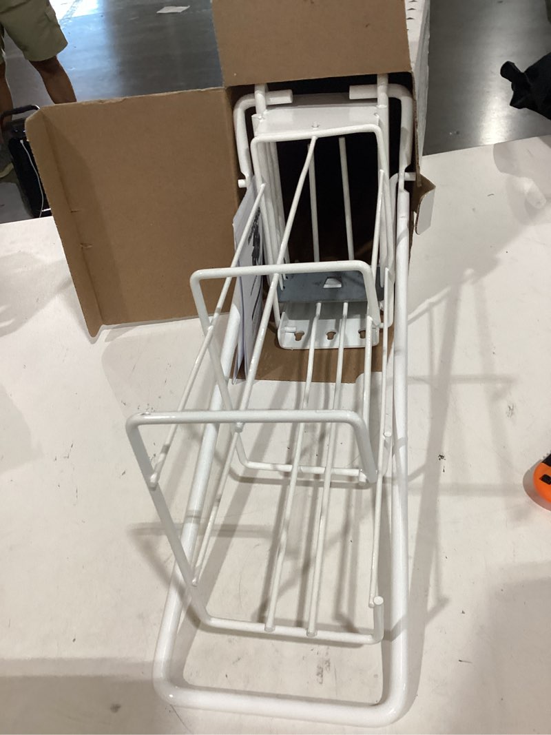 Condition photo showing As Is for muliti crush aluminum can compactor color white