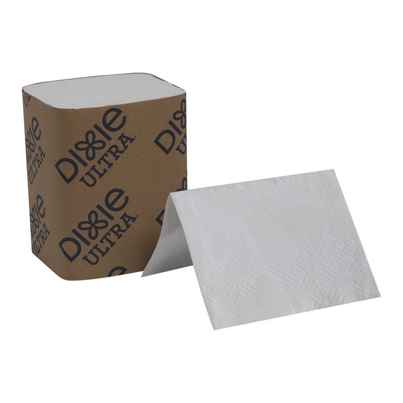 dixie ultra interfold 2-ply napkin refill, 32006, white, 6,000 count
