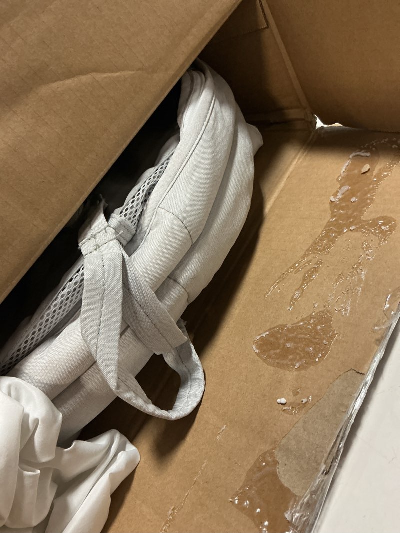 Condition photo showing Good Condition for Baby Delight Snuggle Nest Bassinet, Portable Baby Bed, for Infants 0 – 5 Months, Driftwood Grey