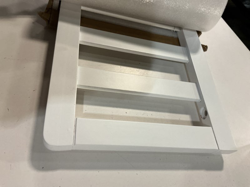 Condition photo showing Good Condition for Toddler Safe Guardrail Compatible with Delta Children Convertible Crib, Crib Rail for Prevent Toddler from Rolling Off The Bed, White