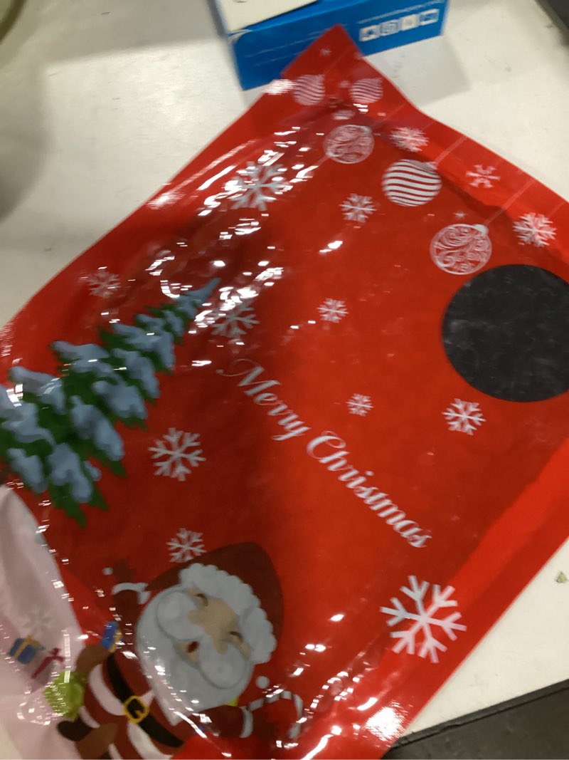 Condition photo showing New/Like New for cindeer 24 pcs black christmas bow decorations 6 x 6 inches, glitter holiday ornaments sequin ties bows for xmas tree, wreath, diy crafts, party decor, gift wrapping