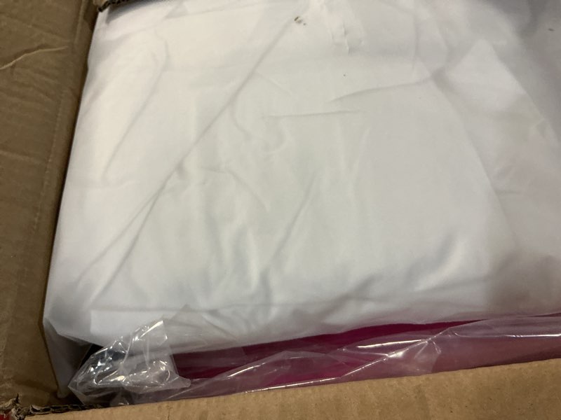 Condition photo showing New/Like New for Windyun 6 Sets Kids Air Mattress Bulk with Fitted Sheet,Toddler Inflatable Bed 63 x 27 x 8 Inches Blow up Airbed Camping Sleeping Pad for Aged 3-10 Years Old Birthdays Slumber Sleepover Party (White) 6 White