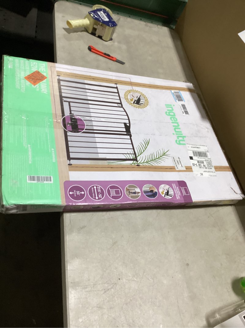 Condition photo showing New/Like New for Summer by Ingenuity The Thruway 52W Series with Glide Open - Espresso Gate