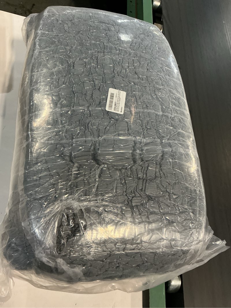 Condition photo showing New/Like New for bean bag chairs for kids chair round sofa memory foam filling reading gaming sofa for living room bedroom 3 ft a-dark grey