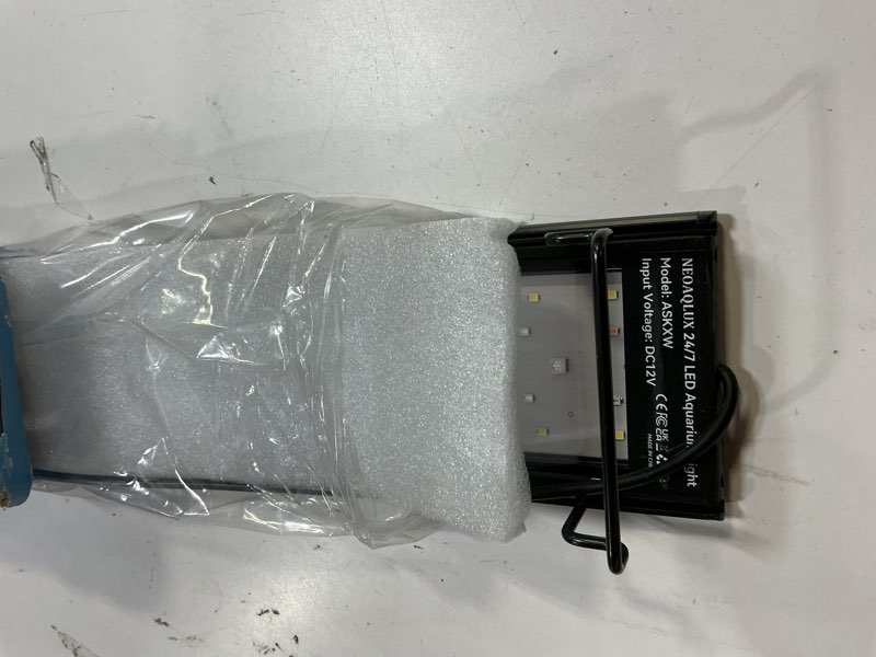 Condition photo showing Good Condition for 24/7 LED Aquarium Light for 46-56 Inch Plant & Fish Tank, 12-Color & Gradient & Full Spectrum with Auto On/Off, Brightness, Sunrise-Daylight-Moonlight, Extendable Brackets for Freshwater IP68 36W for 46-56 Inch Tank