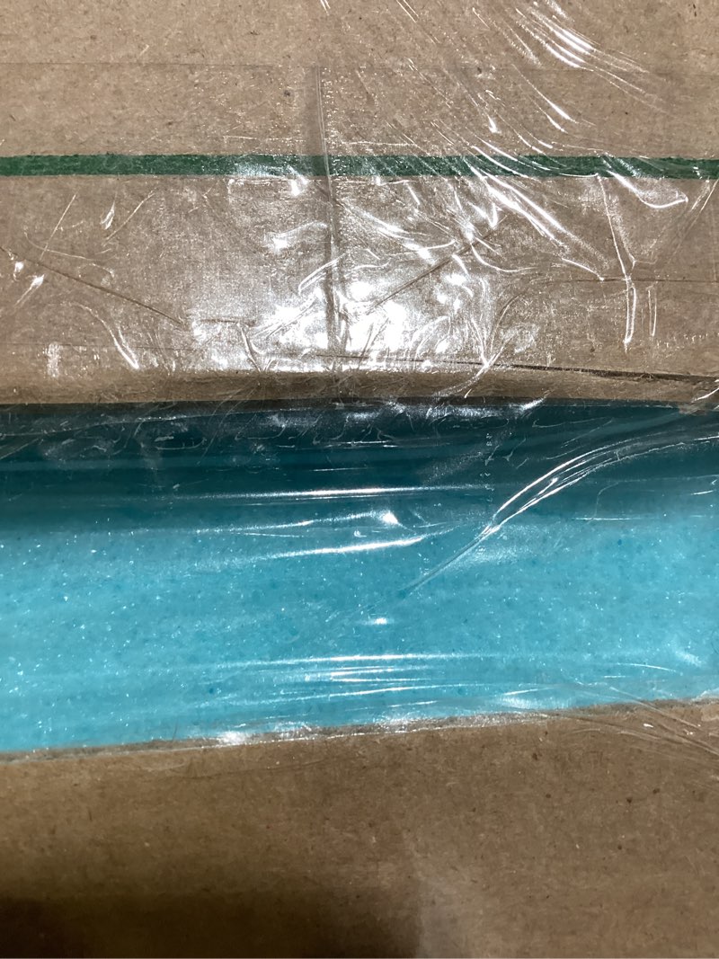 Condition photo showing New/Like New for Trapezoidal Head Spa Bed Mattress Pad Beauty Bed Mattress with Breath Hole Massage Table Lash Bed Mattress Topper High Density Sponge (Elastic Fix Bands on 4 Angles),Blue,60x190cm 60x190cm Blue