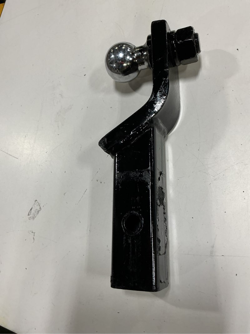 Condition photo showing As Is for drop towbar tow bar ball mount tongue hitch trailer car rv boat parts accessories - trailer hitches(with 2 inch ball)
