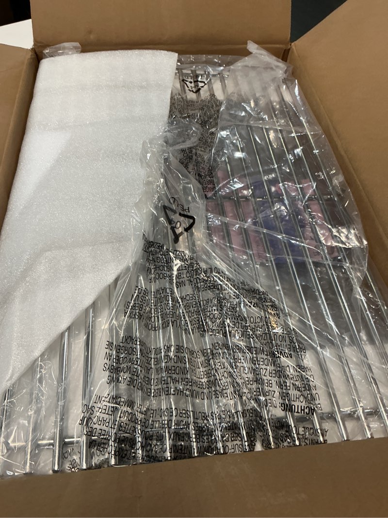Condition photo showing Good Condition for stainless steel 7524 grill grates & 7621 flavorizer bars, 65505 heat deflectors for weber genesis 300 series with front control knob, replacement for genesis e310 s310 e/s320 e/s330 gas grills sus304 7528 7620 7622