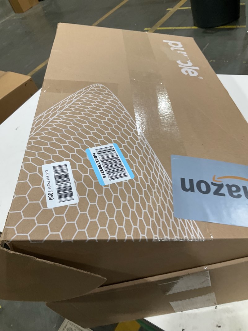 Condition photo showing Good Condition for Purple Harmony Pillow – Talalay Latex Foam Cooling Pillow for Combo or Side Sleepers, 360º Hex GelFlex Grid for No-Pressure Support and Luxurious Weightless Feel - Standard, Medium Feel, Tall Height Standard – Tall