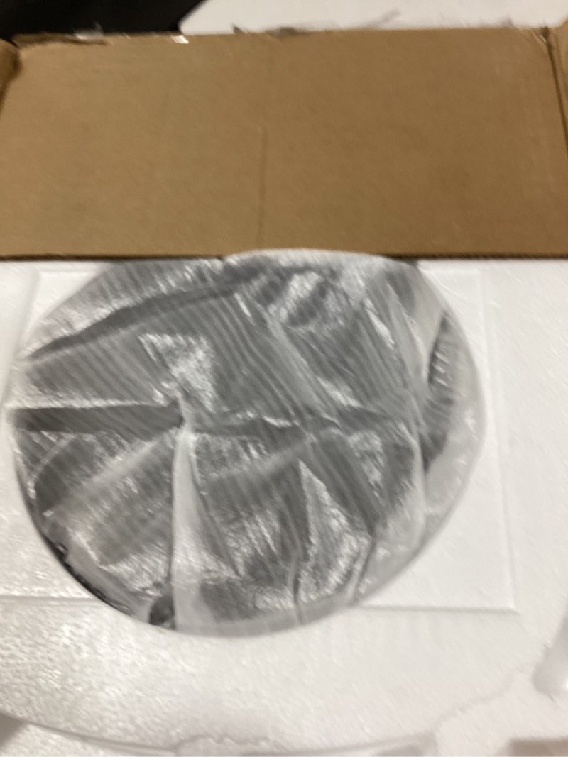 Condition photo showing New/Like New for Simple Deluxe 12-in-1 Air Fryer 6.34 Qt, Digital Preset Airfryer with Visible Window, Nonstick and Dishwasher-Safe Basket, Air Fry, Roast, Bake, Dehydrate, Fries, 1700W, Beige