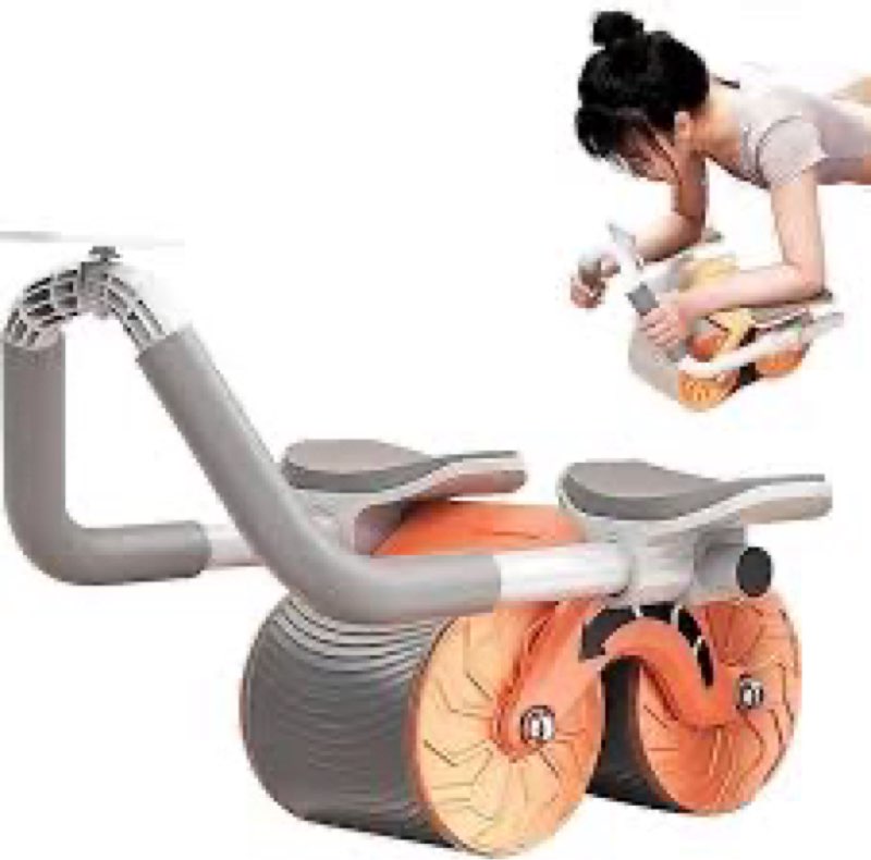 abdominal exercise equipment 2023 new ab roller wheel automatic rebound abdominal wheel with elbow s