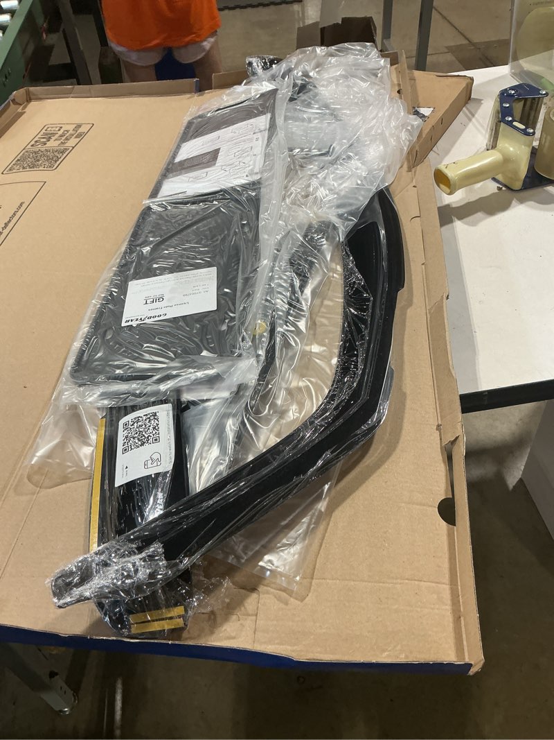 Condition photo showing Good Condition for goodyear shatterproof window deflectors for toyota tundra 2022-2026 double cab, tape-on rain guards, window visors, vent deflector visor, car