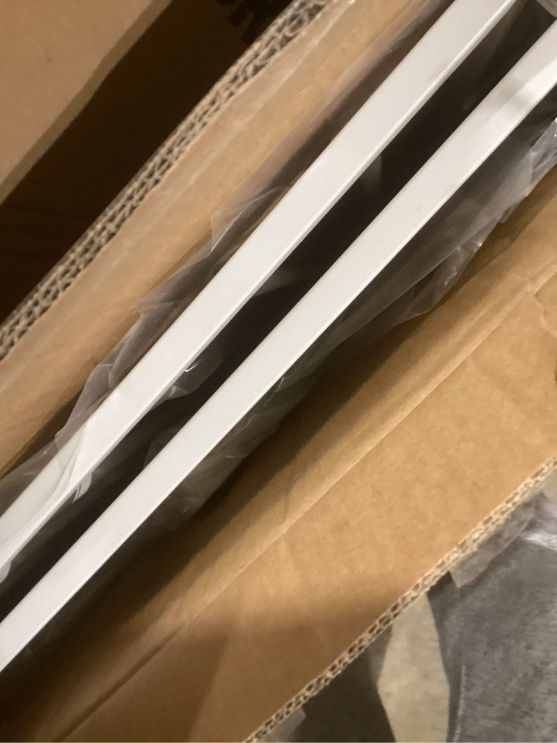 Condition photo showing Good Condition for Babelio Baby Gate for Stairs, Kitchen & Doorways, 26-43" W 28" H No Bottom Bar| Easy Installation| One-Handed Operation| Auto-Close| Hardware Mount (Drill Needed) Safety Dog/Pet Gate Indoor (White)
