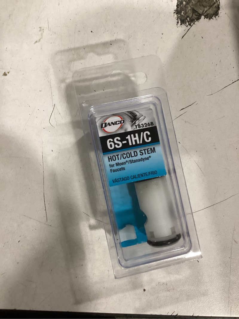 Condition photo showing New/Like New for danco 2-handle plastic faucet/tub/shower stem for moen/stanadyne