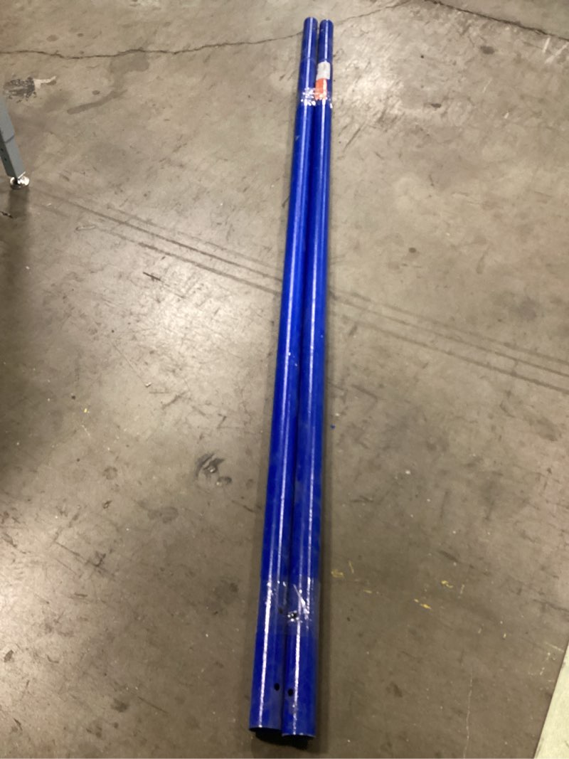 Condition photo showing As Is for marshalltown 6 ft. l x 1-3/4 in. d aluminum extension pole blue
