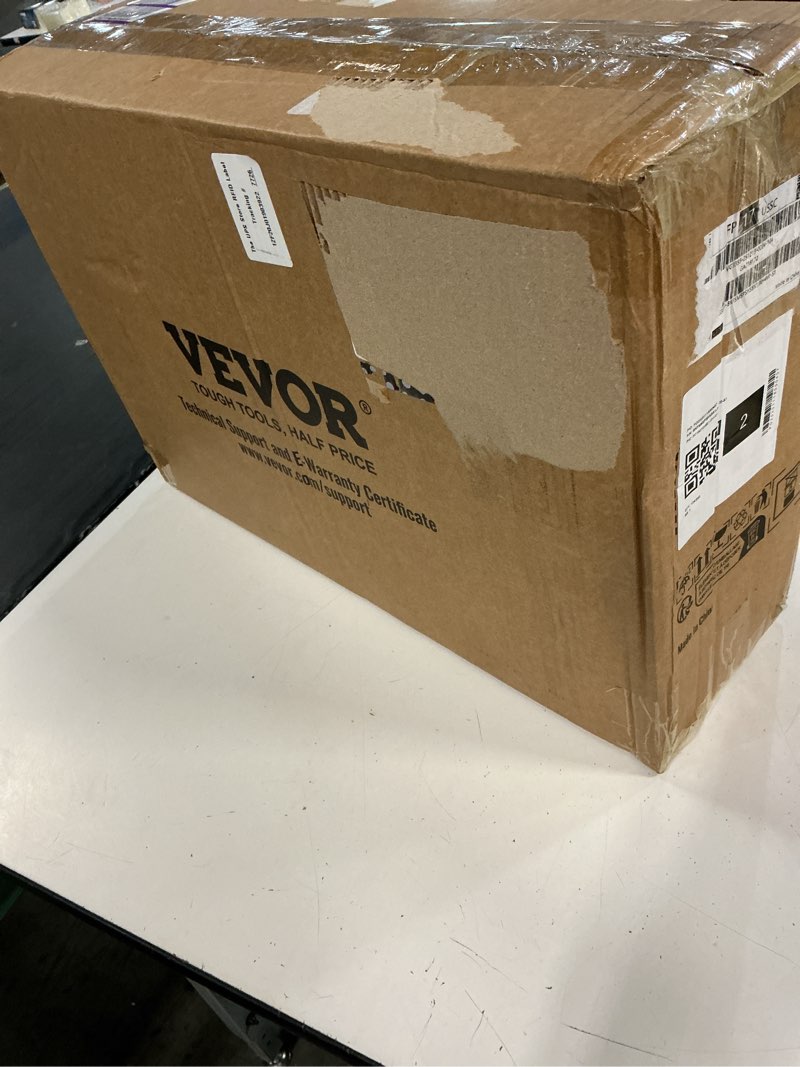 Condition photo showing New/Like New for vevor stainless steel cat litter box with lid, xl extra large enclosed cat box for big cats, high sides metal litter box, anti leakage,odor-free & easy cleaning,include scoop & foot board dark grey 23.6"l x 15.7"w x 11.8"h