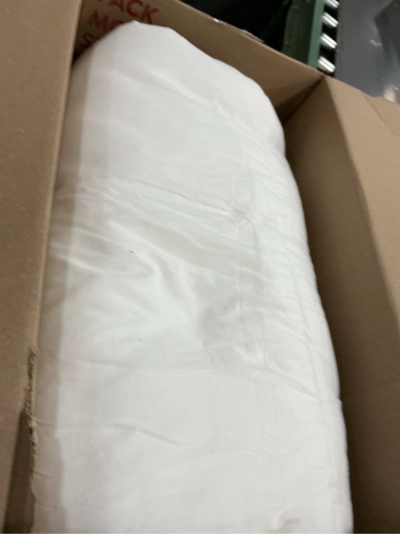 Condition photo showing As Is for Bedsure Boho Duvet Cover Queen Size - White Breathable & Soft Boho Bedding, Machine Washable Comforter Cover for All Seasons, Includes 1 Duvet Cover 90"x90" with 2 Pillow Shams & Zipper Closure 01 - White (No Comforter) Queen (90" x 90")