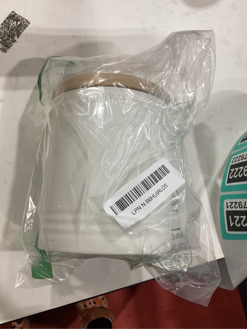 Condition photo showing Good Condition for LEETOYI Porcelain Food Storage Containers with Lid, Small Size Design & Saves Space, 4.5 Inch White, Labeled Sugar White (Labeled "Sugar")