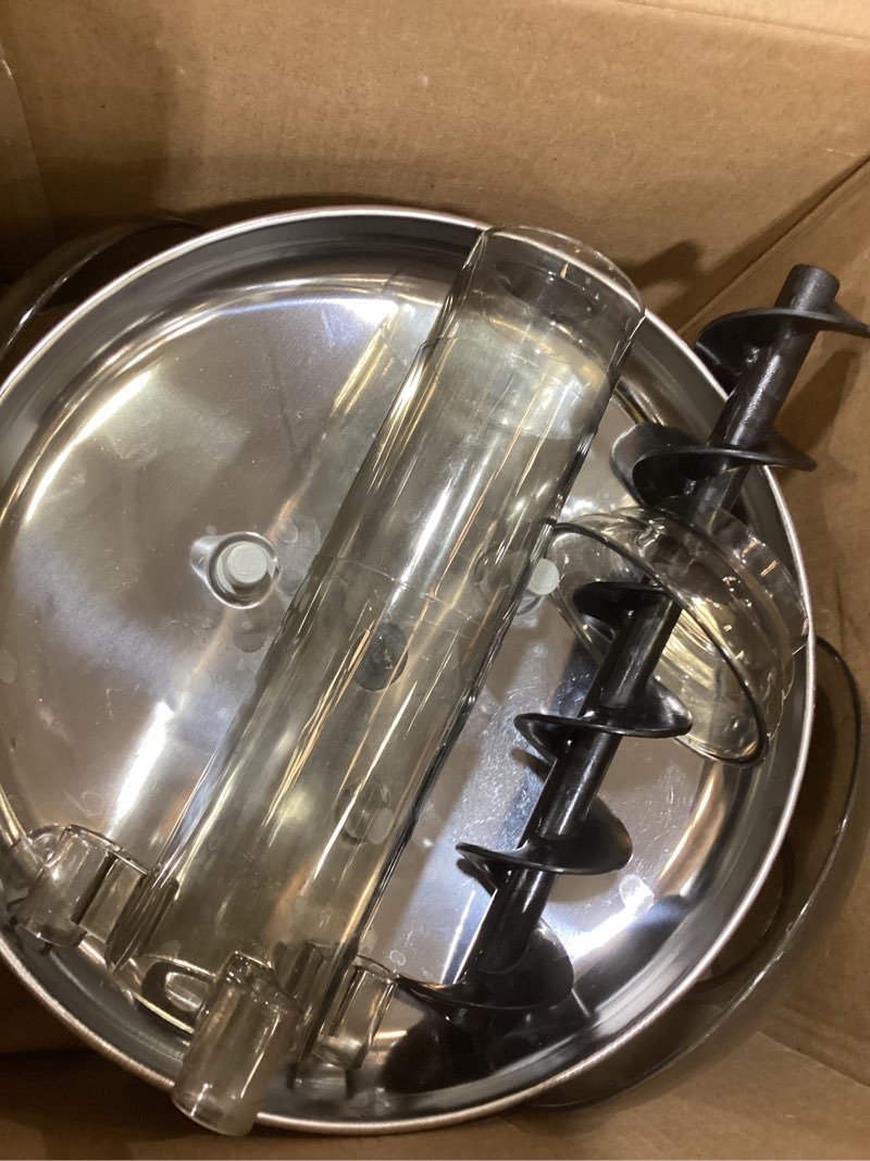 Condition photo showing New/Like New for Nostalgia 3 Tier Electric Chocolate Fondue Fountain Machine for Parties - Melts Cheese, Queso, Candy, and Liqueur - Dip Strawberries, Apple Wedges, Vegetables, and More - 24-Ounce - Black, Small