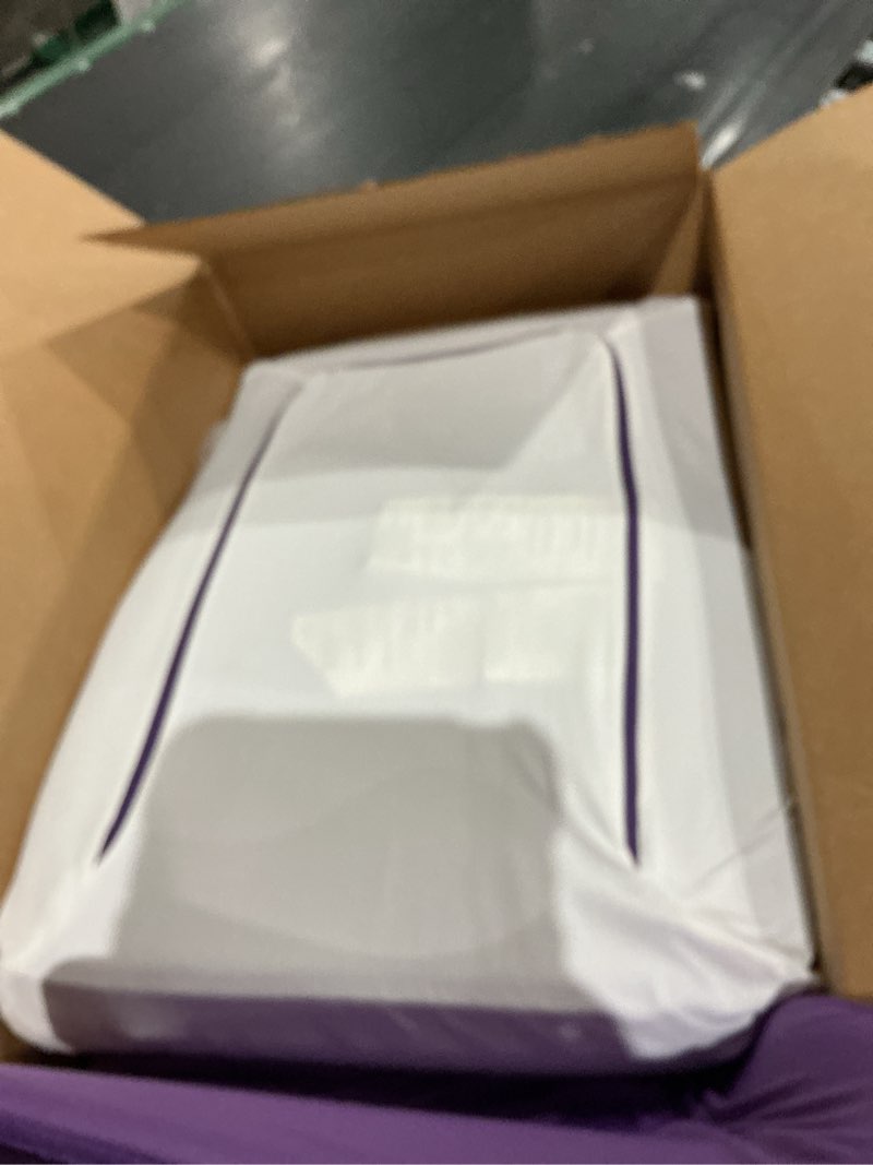 Condition photo showing Good Condition for similar))))betu cooling pillow queen size, shredded memory foam cool pillow for hot sleepers, adjustable firm soft support bed pillows perfect for back neck pain and side sleeping with pillow case cover, purple queen (1 count) purple